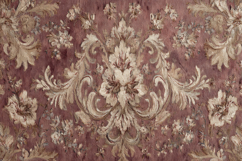 Beige Damask Pattern Background Wallpaper Product Image 1