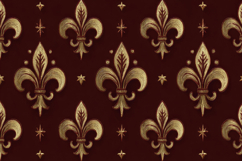Fleur-De-Lis Pattern Background Product Image 1