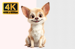 Happy Puppy Transparent PNG Product Image 1