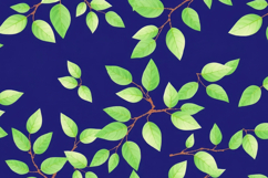 Green Leaves Pattern Background Product Image 1