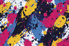 Colorful Paint Splashing Background Wallpaper Product Image 1