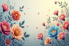 Colorful Flower Background Product Image 1