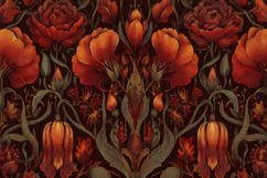 Flowers Pattern Background Wallpaper Product Image 1