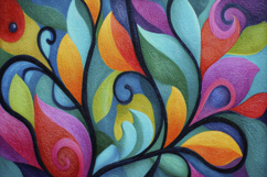 Colorful Flowers Background Product Image 1