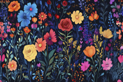 Flowers Background Wallpaper Product Image 1