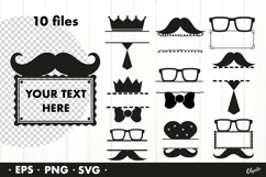 Dad Monogram, Fathers Day SVG BUNDLE Product Image 1