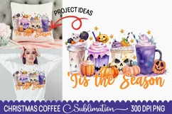 Halloween Tis The Season PNG,Halloween Sublimation Product Image 1