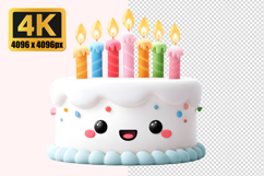 Birthday Cake Transparent PNG Product Image 1