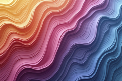 Colorful Waves background Product Image 1