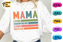 Mama Svg Png, Mother&#039;s Day Svg, Mom Shirt Svg, Quote, Saying Product Image 1