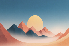 Mountains Landscape Background Wallpaper Product Image 1