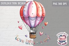 Valentine Quote Symbol Love Sublimation Design PNG Heart Product Image 1