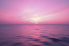Pink Purple Sunset Ocean Background Product Image 1
