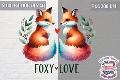 Valentine Love Animals Cute Quote Sublimation Design PNG Product Image 1