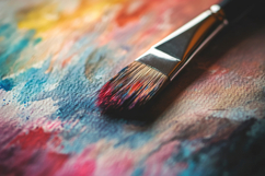 Paint Artist Brush Background Wallpaper Product Image 1
