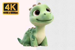 Brontosaurus Dinosaur Transparent PNG Product Image 1