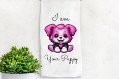 Puppy Kitchen Towel Sublimation Product Image 1