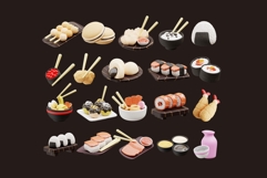 Japanese Food 3D Pack Product Image 2