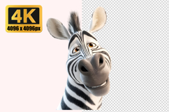 Zebra Transparent PNG Product Image 1