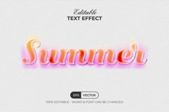 Grainy Text Effect Summer Style Product Image 2