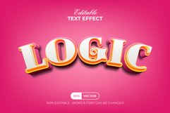 Logic 3D Text Effect Soft Style Product Image 1