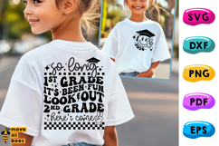 So Long 1st Grade, 2nd Grade Here I Come, Graduation 2026 Product Image 1