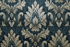 Gold Damask Background Product Image 1