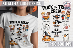 Cute Halloween Clipart PNG Sublimation Cozy Ideas Tshirt Product Image 1