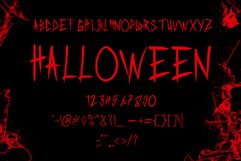 Scread - Horror, Thriller, Trash font Product Image 7