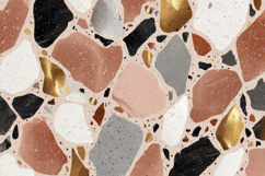 Terrazzo Flooring Pattern Background Product Image 1