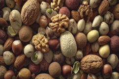 Mixed Dry Nuts Background Product Image 1