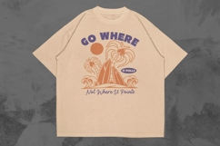 Vintage Surfing T-shirt Design Bundle Product Image 8