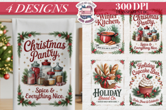 Christmas Vintage Quote Clipart PNG Sublimation 4 Design Product Image 1