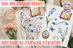 Flower sticker Sheet Bundle 103 Sheets Flowers Summer Spring Product Image 11