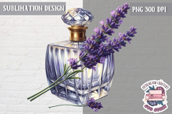 Cute Sublimation design PNG Flowers Lavander Fields Props Product Image 1