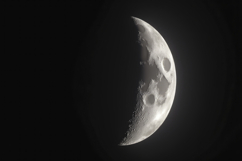Moon Black Background Product Image 1