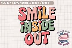 Groovy Summer Pastel Colors SVG Design Mascot Product Image 1