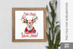 Christmas Reindeer Sublimation Designs Bundle Product Image 8