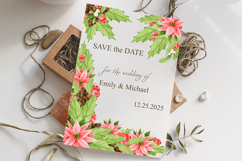 Christmas Lantern Home Watercolor Clipart Set 45 Elements Product Image 7