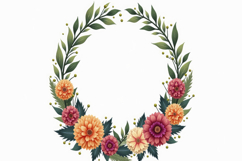 Flower Frame Background Product Image 1