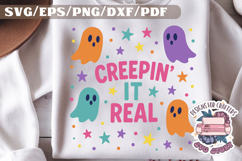 Halloween Cute Funny SVG T shirt Quotes Design Product Image 1