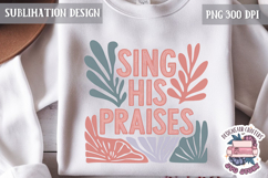 Bible Quote Sublimation Design Jesus Cross Modern Abstracts Product Image 1