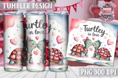 Sublimation Tumbler WRAP Love Design Quote Watercolor Animal Product Image 1