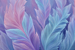 Colorful Feathers Background Product Image 1