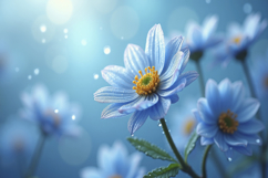 Himalayan Blue Poppy Background Wallpaper Product Image 1