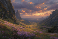 Fantasy Landscape Background Wallpaper Product Image 1