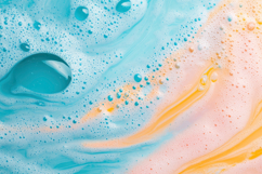 Water and Soap Bubbles Background Wallpaper Product Image 1