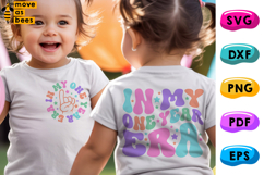 In My One Year Era Svg, Png, 1st Birthday Girl, Boy Shirt Product Image 1