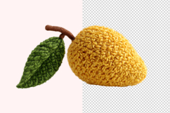 Crochet Mango Transparent PNG Product Image 1