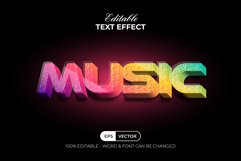Music Text Effect Glistering Style Product Image 1